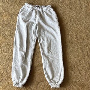 Brandy Melville Light Gray Joggers